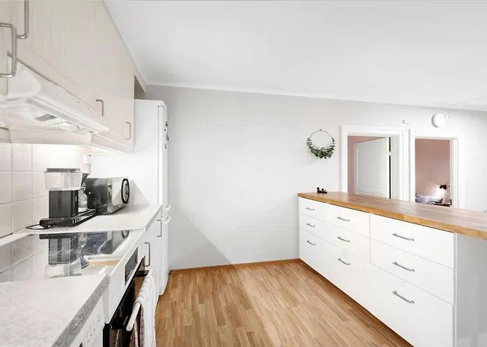 아파트 Stilfull Sentrumsnaer 베르겐