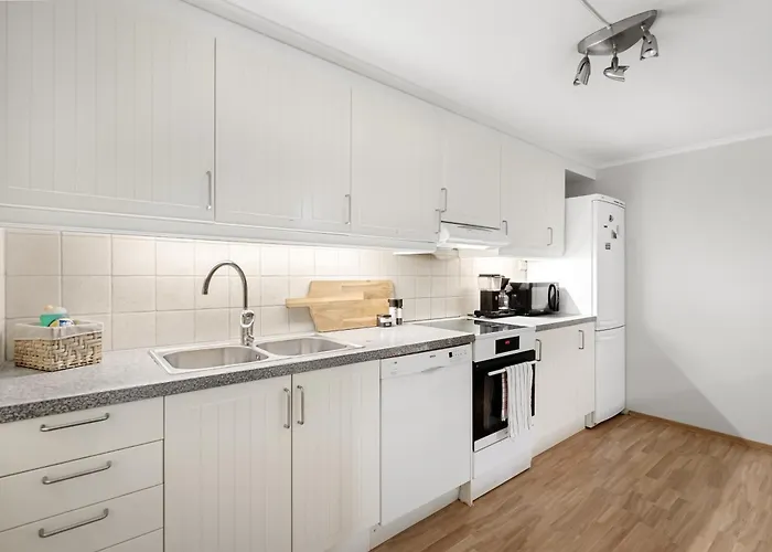 아파트 Stilfull Sentrumsnaer 베르겐